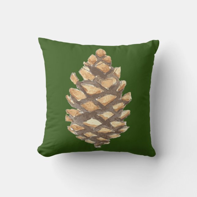 Pinecone Kissen (Vorderseite)