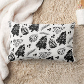 Pinecone Muster Chrismtas Lendenkissen (Decke)