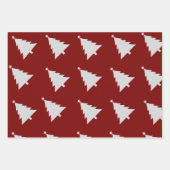 Pinecone & pine needle geschenkpapier set (Vorderseite 3)