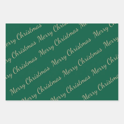 Pinecone & pine needle geschenkpapier set (Vorderseite 2)