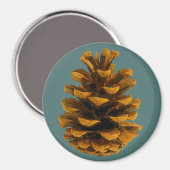 Pinecone rustica magnet (Vorderseite/Rückseite)