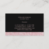 Pinecone Sparkling Pink Visitenkarte (Rückseite)