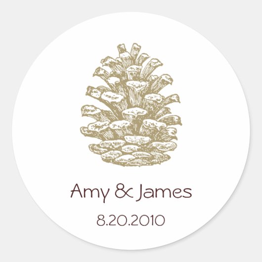 Pinecone Stickers (Vorderseite)