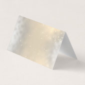 Pinecone String Lights Winter Dankeschön Karte (Rückseite)