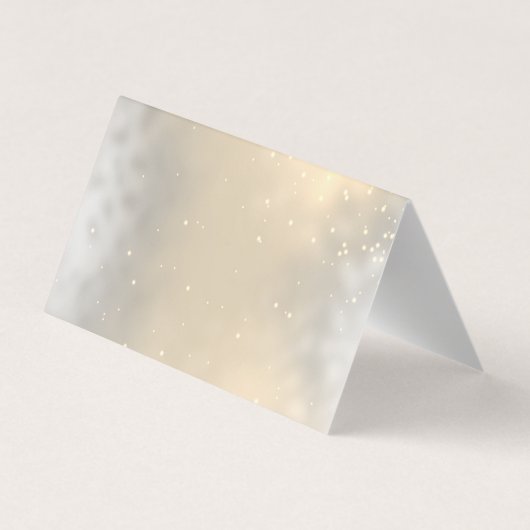 Pinecone String Lights Winter Dankeschön Karte (Rückseite)