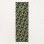 Pinecone und Kiefernnadeln Naturmuster Yogamatte (Vorderseite)