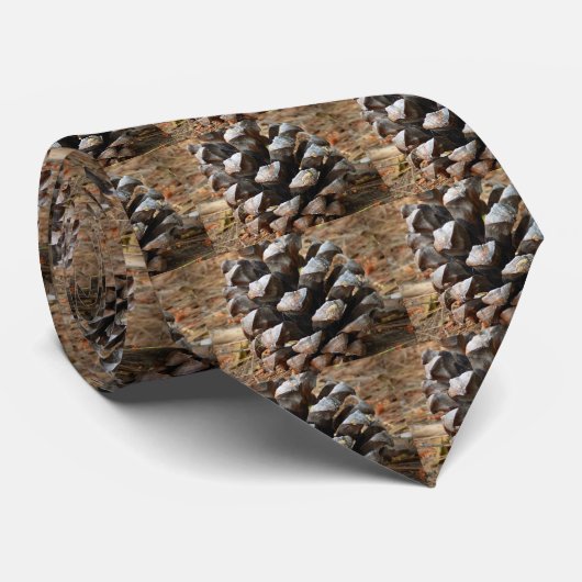 Pinecone Waldwald Krawatte (Gerollt)