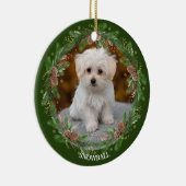 Pinecone Wreath Foto Keramik Ornament (Rechts)