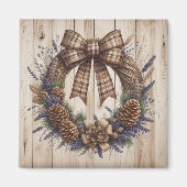 Pinecone Wreath Magnet (Vorne)