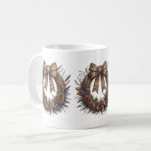 Pinecone Wreath Tasse (Vorderseite Links)