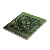 Pinecones Branchen Grüne Imitat Lockerer Dreikampf Fliese (Seite)