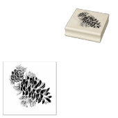 Pinecones-Briefmarke Gummistempel (Stempel)