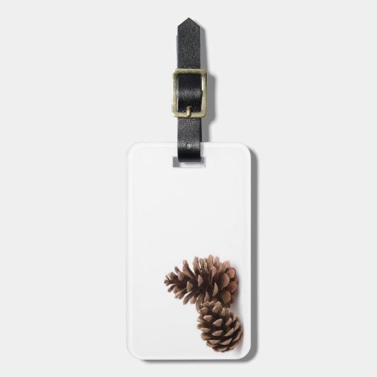 Pinecones Gepäckanhänger (Vorderseite vertikal)