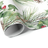 Pinecones Geschenkpapier (Rolleneckpunkt)