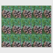 Pinecones Geschenkpapier (Flach)