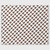 Pinecones Geschenkpapier (Flach)