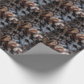 Pinecones Geschenkpapier (Ecke)