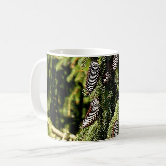 Pinecones Kaffeetasse (Vorderseite Links)