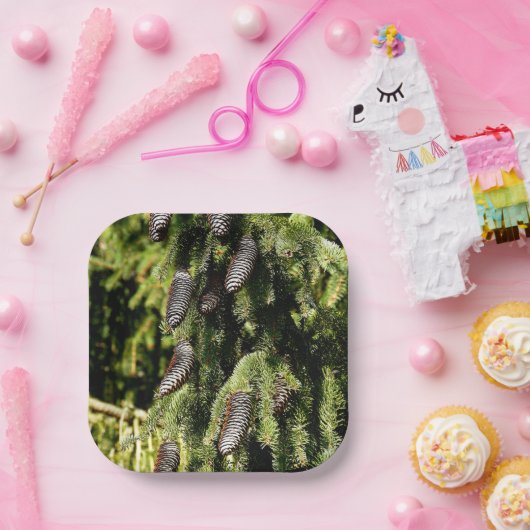 Pinecones Pappteller (Party)