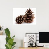 Pinecones Poster (Heimbüro)