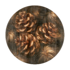 Pinecones Schneidebrett