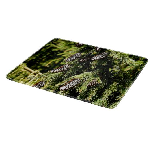 Pinecones Schneidebrett (Ecke)