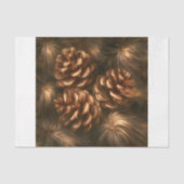 Pinecones Seidenpapier (Vorderseite)