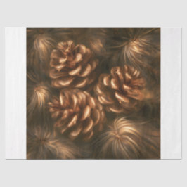 Pinecones Seidenpapier