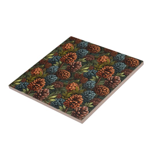 Pinecones Tile Fliese (Seite)