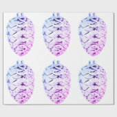 Pinecones Wrapping Paper Geschenkpapier (Flach)