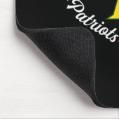 Pinecrest Patriots Logo Halbherz Slogan Hs Mousepad (Ecke)