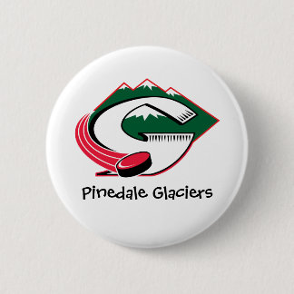 Pinedale Gletscher-Knopf Button