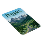 Pinedale USA Magnet (Rechte Seite)