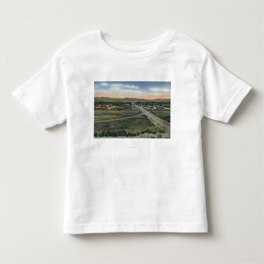 Pinedale, WY - Landkreis-Sitz von Sublette County Kleinkind T-shirt (Vorderseite)
