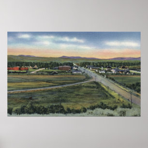 Pinedale, WY - Landkreis Sitzplatz des Sublette-La Poster