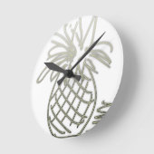 PineDoodle Runde Wanduhr (Winkel)