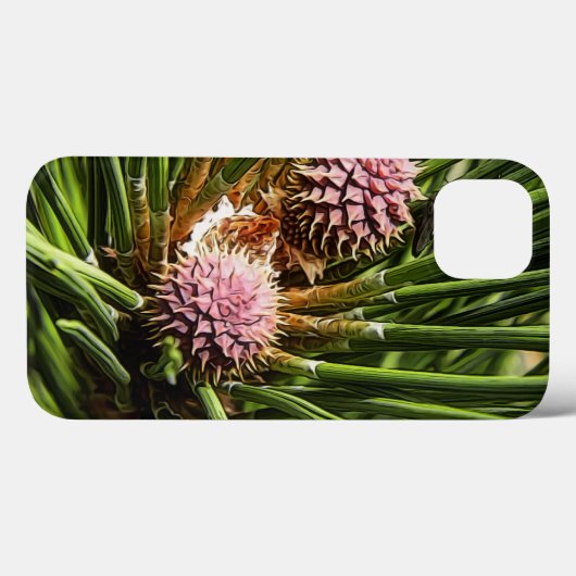 Pineflower Case-Mate iPhone Hülle (Rückseite (Horizontal))