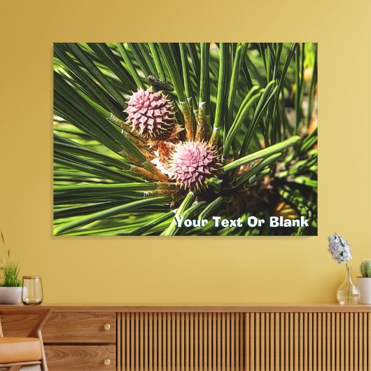 Pineflower Leinwanddruck (Insitu (Wohnzimmer))