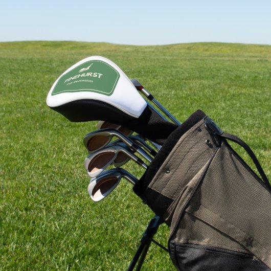 Pinehurst North Carolina Golf Zielort Headcover (In SItu)