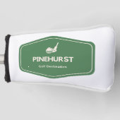 Pinehurst North Carolina Golf Zielort Headcover (Vorderseite)