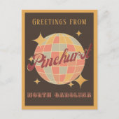 Pinehurst North Carolina USA Vintag Postcard Postkarte (Vorderseite)
