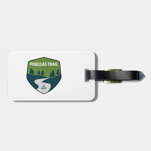 Pinellas Gepäckanhänger (Rückseite horizontal)