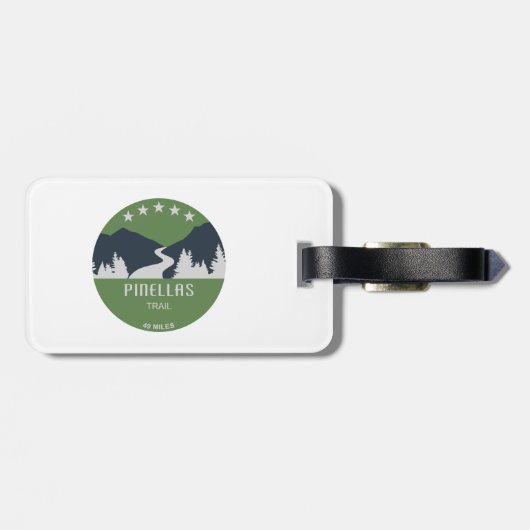 Pinellas Gepäckanhänger (Rückseite horizontal)