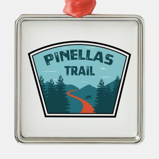 Pinellas Ornament Aus Metall (Vorne)