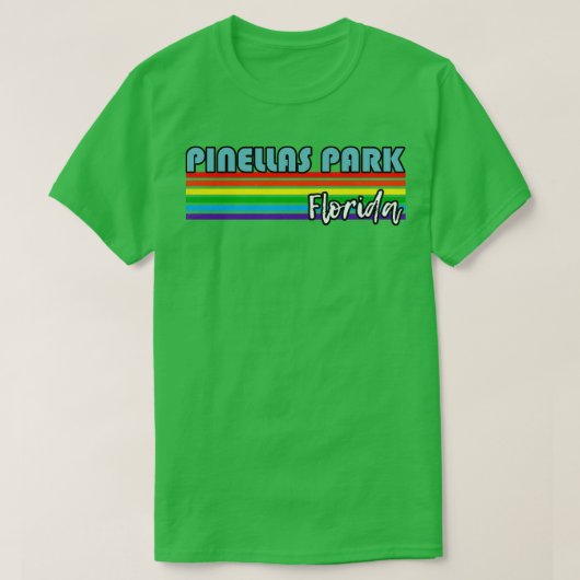 Pinellas Park Florida Pride Pinellas Park LGBT Gi T-Shirt (Design vorne)