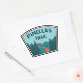 Pinellas Rechteckiger Aufkleber (Umschlag)