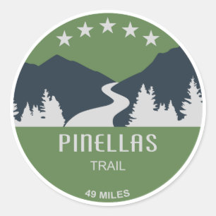 Pinellas Runder Aufkleber