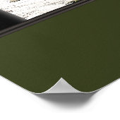 PINEN AM KRATERSEE POSTER (Ecke)