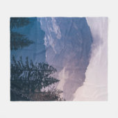 PINENBÄUME FLEECEDECKE (Vorderseite (Horizontal))