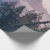 PINENBÄUME GESCHENKPAPIER (Ecke)